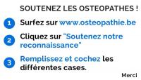 Soutenez l'ostéopathie !